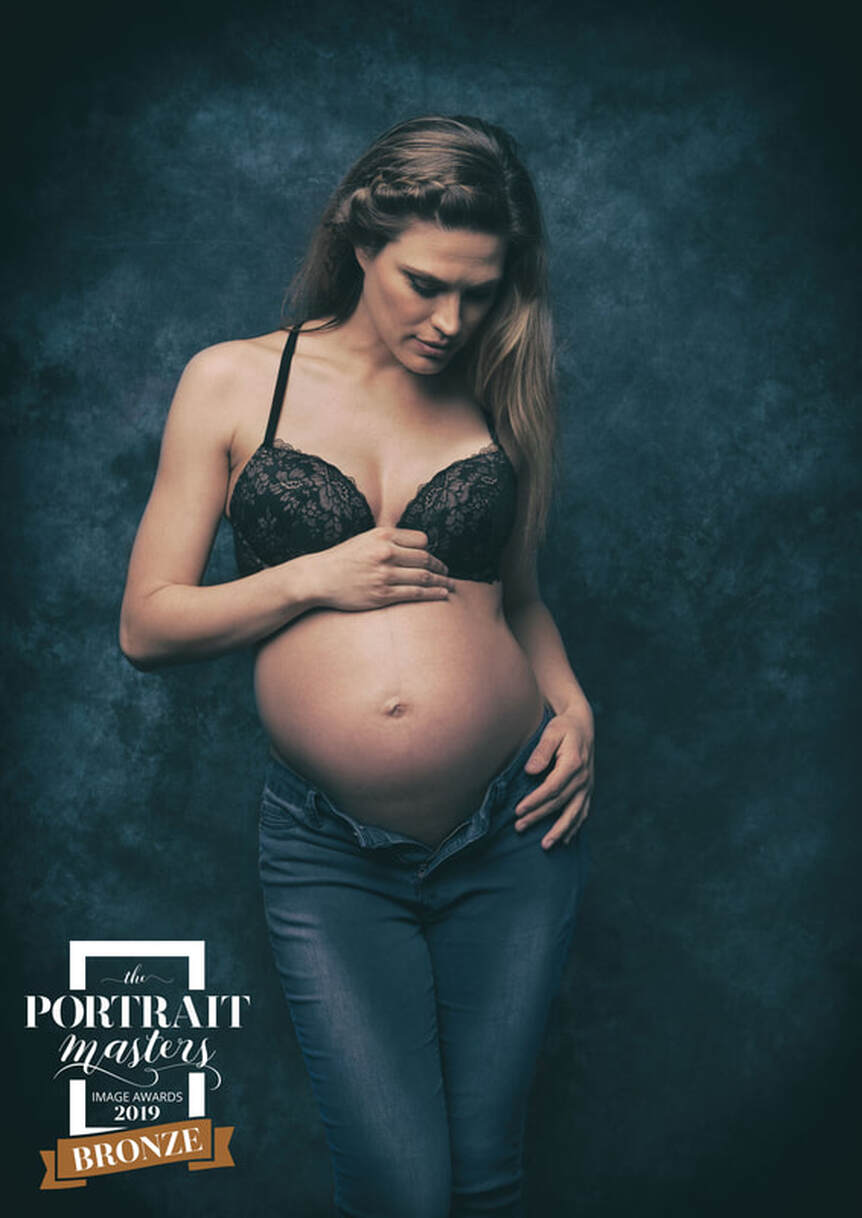 Portretfoto Zwangerschap